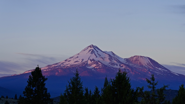 Northern California's Cascade Range. Shasta-Trinity National Forest Edge. Mt. Shasta Wilderness/North.