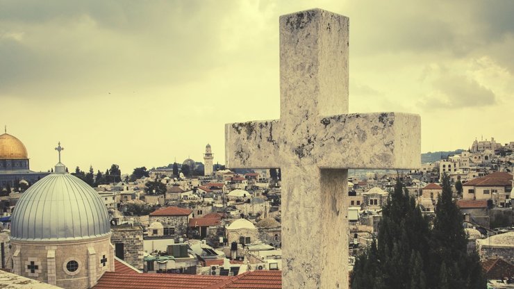 From Mount Scopus, Jerusalem, Holy Land