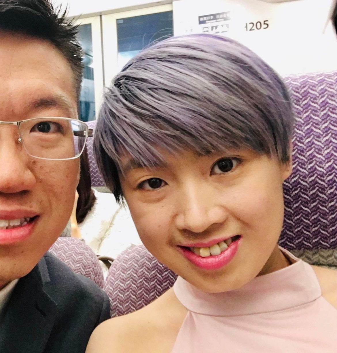 清心感恩自己常得到另一半的支持,可以「做自己」。